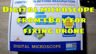Digital microscope from eBay