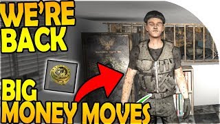 BIG MONEY MOVES! (WE'RE BAAAAACK) - 7 Days to Die Alpha 16 Gameplay Part 64 S2