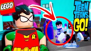LEGO JOVENS TITÃS EM AÇÃO - AJUDANDO OS SUPERGÊMEOS NO LEGO !!