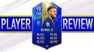 FIFA 19 TOTS NEYMAR 98 PLAYER REVIEW