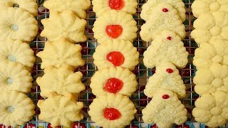 Spritz Cookies Recipe Demonstration - Joyofbaking.com