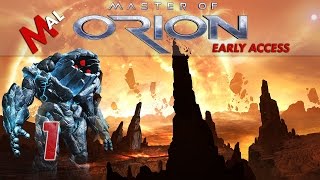 MASTER OF ORION | VERY HARD LET'S PLAY AS THE SILICOID | PART 1 | 2016 VERSION
