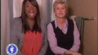 Ellen's Bathroom Concert Series: Jennifer Hudson