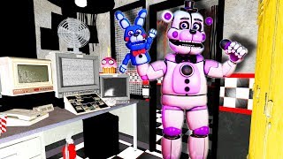 АНИМАТРОНИКИ ПУГАЮТ ОХРАННИКА FNAF COOP VR ► Garry's Mod