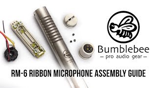 Bumblebee Pro Audio RM-6 Ribbon Mic Assembly Guide