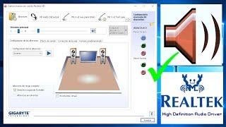 ✅ ICONO de REALTEK | Recupera y Habilita  | Audio y Sonido para Windows