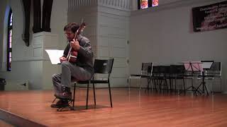 Jeremy Bass Recital, 2017 Charlottesville Classical Guitar Festival & Competition