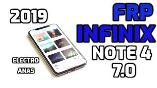 Bypass Frp Google Account Infinix Note 4 - X572 - New 2019