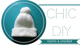 GORRO A CROCHET FÁCIL | TODAS LAS TALLAS  | CHIC DIY