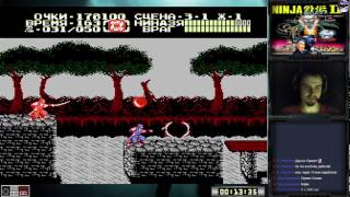 Ninja Ryukenden 2 | Ninja Gaiden 2 прохождение 100% | Игра на (Dendy, Nes, Famicom) Cтрим [RUS]