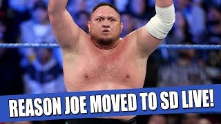 The Real Reason Samoa Joe Moved to Smackdown Live