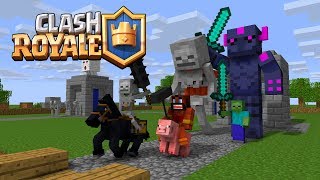 Monster School : Fighting Clash Royale - Minecraft Animation