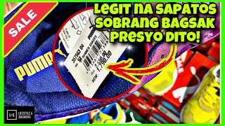 PINAKA MABABA NA PRESYO NG MGA SAPATOS NAKITA KO DITO!