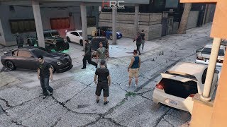 GTA V Online (XB1):100MPH Drag Meet w/ Supercharged Mini, Smart Car, Rusty Pickup & More