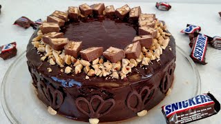Snickers Cake Recipe // Snickers Tort Tayyorlash // Торт "Сникерс"