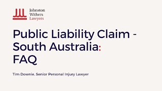 Public Liability Claims. Frequently Asked Questions. Senior Lawyer, Tim Downie 2019