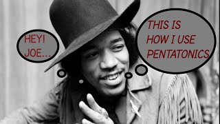 The E Minor Pentatonic and "Hey Joe" Guitar Phrasing