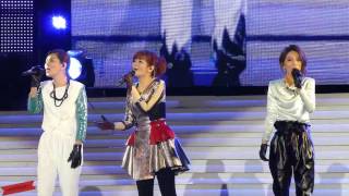 2012.12.31 S.H.E - 明天的自己 台中跨年晚會 @洲際棒球場停車場