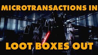 Loot Boxes Out, Microtransactions In For Star Wars Battlefront II
