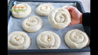 BU TARİFLE MERDANE VE OKLAVA KULLANMADAN İNCECİK KOLAY BÖREK YAPTIM ✅MAYALI BÖREK TARİFİ?