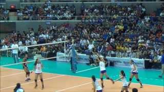 Lady Eagles set up dream volley finals vs La Salle in UAAP 76