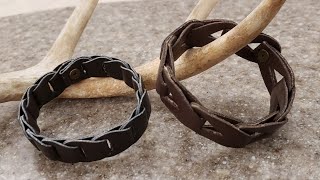 Leather Link Cuffs - Eps 300