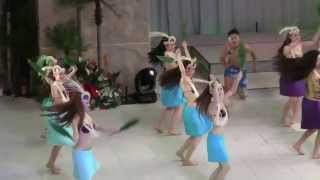 フラガール（スパリゾートハワイアンズショー）：Hula & Fire performance show in Spa Resort Hawaiians