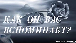 КАК ОН ВАС ВСПОМИНАЕТ? ГАДАНИЕ ОНЛАЙН НА КАРТАХ ТАРО.