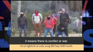 Học từ vựng qua bản tin ngắn: Turmoil( News Words)