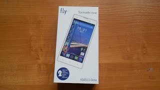 Распаковка смартфона FLY IQ4511 Octa Tornado One