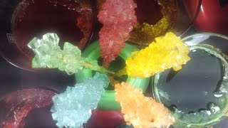 КАК СДЕЛАТЬ КРИСТАЛЛЫ ИЗ САХАРА