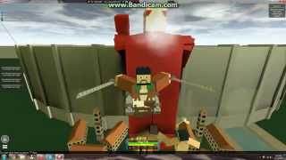 -=Tactical Titan Force=- How to kill Colossal Titan [ALPHA]