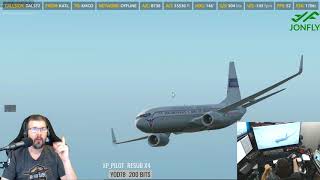 X-Plane 11 - Zibo 737 3.23T with RG Mod Part 3 of 4