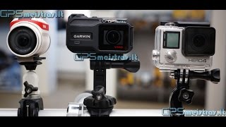 Garmin VIRB XE vs GoPro 4 Silver vs TomTom Bandit