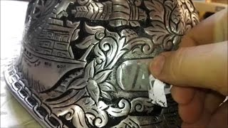 Как сделать рисунок на металле / Травление металла