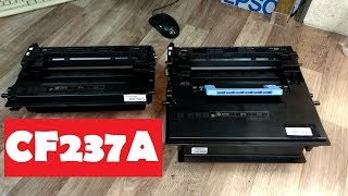 Картридж HP37A (CF237A) Разборка. Заправка. Инструкция