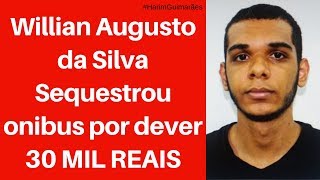Sequestrador Willian Batista da Silva, ponte Rio Niteroi. Foi baleado por Sniper no Rio de Janeiro!