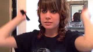 curly scene hair