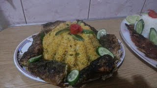 احلي  طريقه جديده لسمك البوري في الفرن في طاجن وصيديه علي اصوله  Sweeter Saidon thickness of Puri in