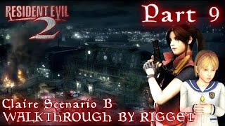 Resident Evil 2 Claire Сценарий Б Прохождение Часть 9 "Лаборатория"