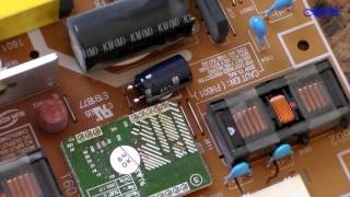 Ремонт монитора Samsung syncmaster 730b (чёрный экран , светодиод мигает)