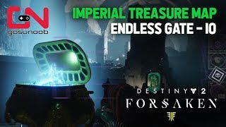 Destiny 2 - Imperial Treasure Map Weekly Bounty - Endless Gate on IO - Chest Location