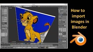How to import image in Blender