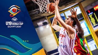 Spain v Mali - Full Game - FIBA U19 Basketball World Cup 2017