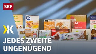 Vermicelles-Degustation: Wo ist der Marroni-Geschmack?  | 2019 | SRF Kassensturz