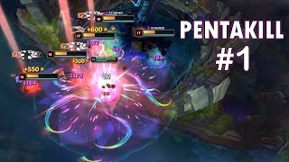 PERFECT PENTAKILL MONTAGE #1 (Neeko Pentakill, Lee Sin-Satisfying kick...)