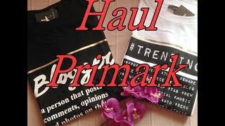 Haul Primark - Moda y Accesorios