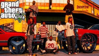 BLOODS VS CRIPS GANG WAR 5 (GTA 5 MODS)