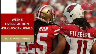 LIVE: Over-reaction Show 49ers vs Cardinals