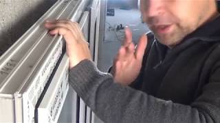 Установка петель. Как снять и поставить створку с фурниторой Roto NT Designo ?Часть 4.